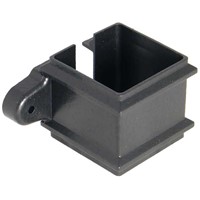 Floplast 65mm Cast Iron Style Classic Downpipe Clip with Fixed Lugs