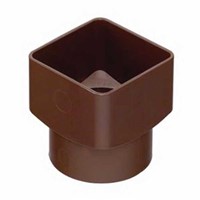 Marley 65mm / 68mm Drain Adaptor - Brown