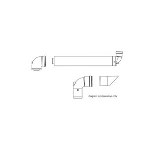 Ideal Mexico High Level Flue Outlet Kit