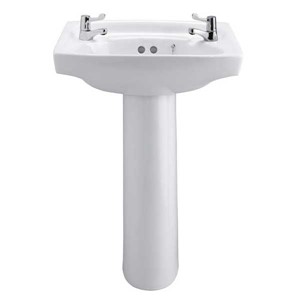 Armitage Shanks Royalex Basin 51cm 2 Tap Hole