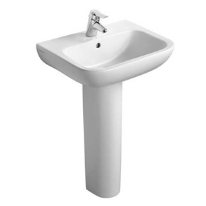 Armitage Shanks Portman 21  Pedestal Basin 55cm 1 Tap Hole