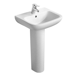 Armitage Shanks Portman 21  Pedestal  Basin 50cm 1 Tap Hole