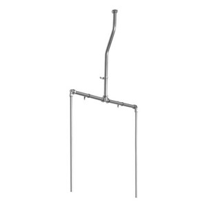 Armitage Shanks Stainless Steel Sparge Pipes for Range of Two - Exposed
