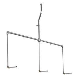 Armitage Shanks Stainless Steel Sparge Pipes for Range of Three - Concealed