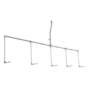 Armitage Shanks Stainless Steel Sparge Pipes for Range of Five - Concealed