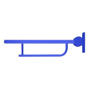 Armitage Shanks Contour 21 80cm Hinged Support Arm - Blue