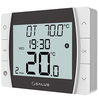 Salus DT600 Digital Programmable Thermostat - Hard Wired