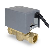 Salus 22mm 2 Port Motorised Valve with Microswitch & Detachable Head