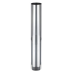 Schiedel PrimaSmooth Inspection Pipe 125mm x 950mm x 0.6mm Black