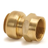 Tectite Classic Push Fit 15mm x 1/2" Straight Female Connector