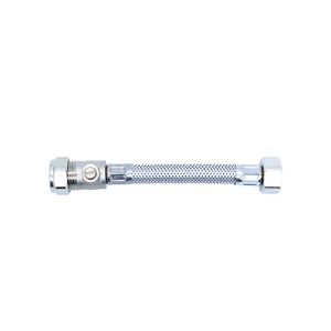 Viva 150mm Long Flexible Hose with 1/2" x 15mm Isolator - SSH2/B