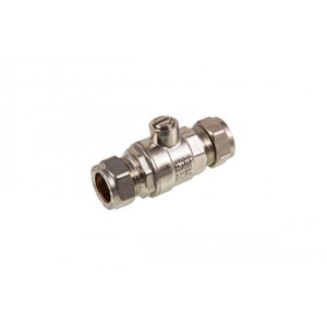 Westco 22mm Full Bore Isolating Valve Chrome