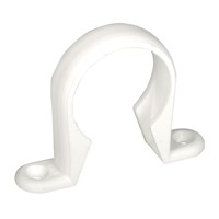 Express Waste Closed Bracket 32mm - White