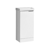 Sensations Alder 400mm Floor Mounted Cloakroom Unit Gloss White