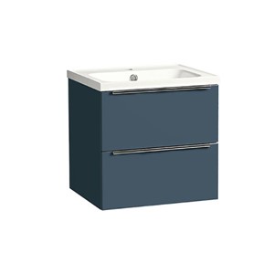 Sensations Alder 500mm Wall Mounted Unit Oxford Blue