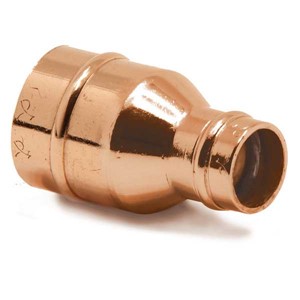 Yorkshire Solder Ring Range 28mm x 22mm Reducing Straight Coupling